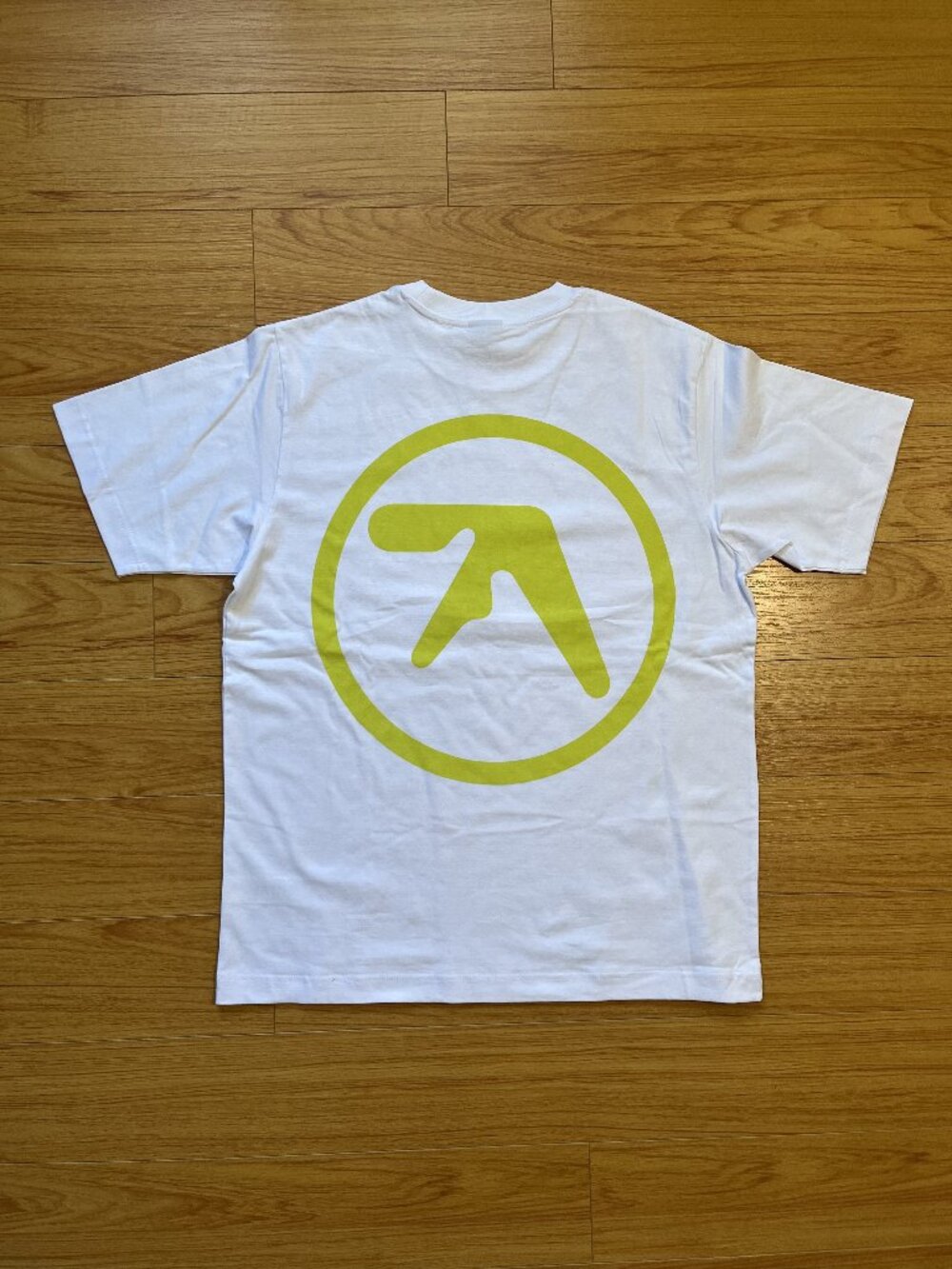 Aphex Twin Jumbo Back Print T-Shirt Medium - White/Green